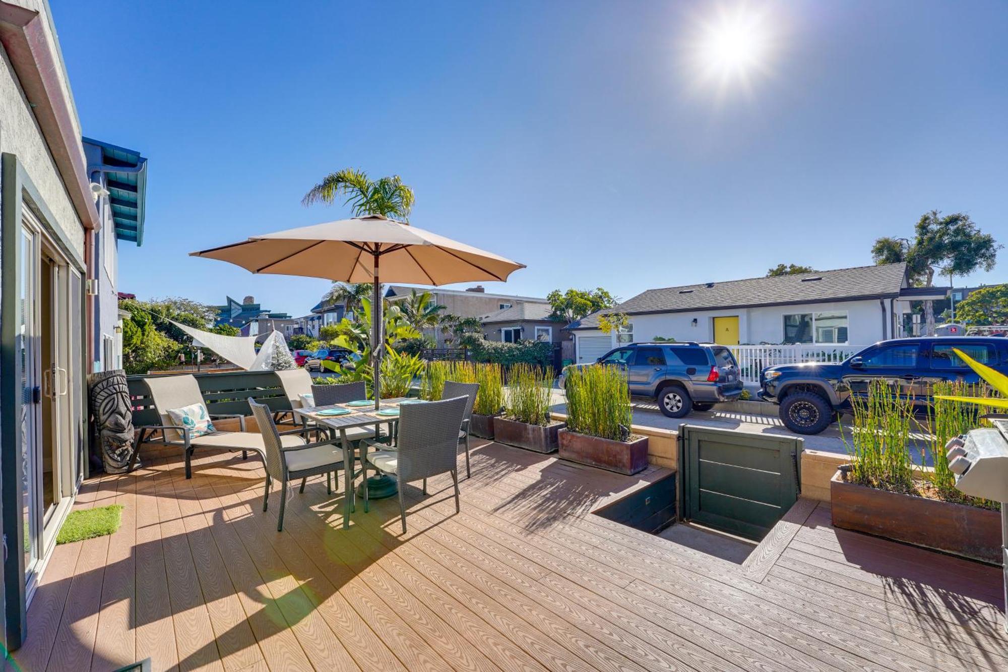 Stunning Beach Home - Large Patio, Parking, Ac & Dog Friendly! San Diego Esterno foto