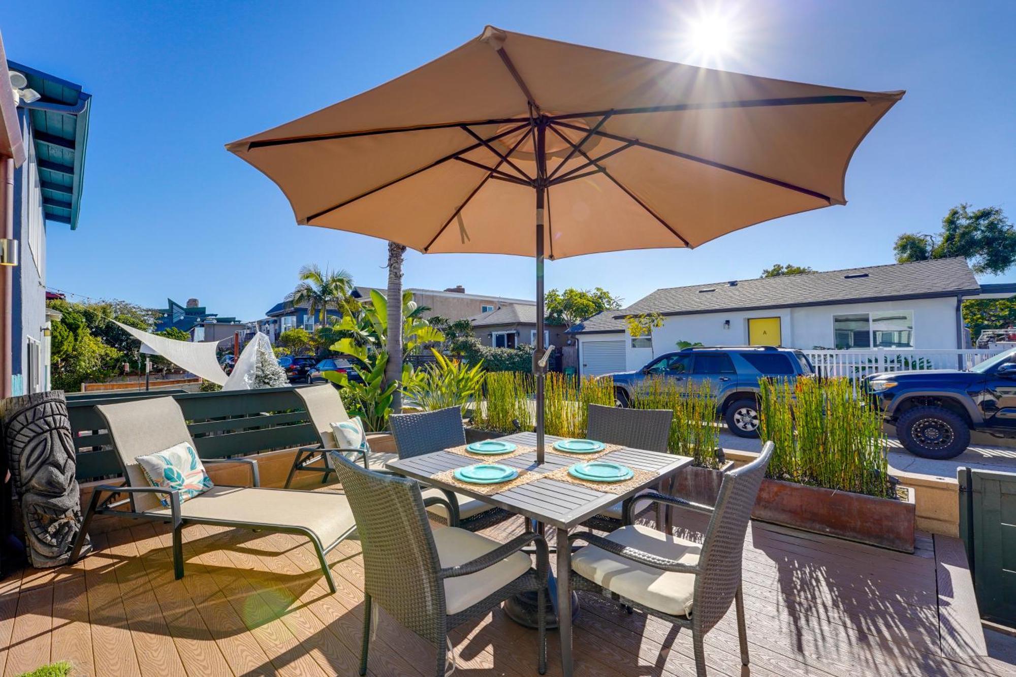 Stunning Beach Home - Large Patio, Parking, Ac & Dog Friendly! San Diego Esterno foto
