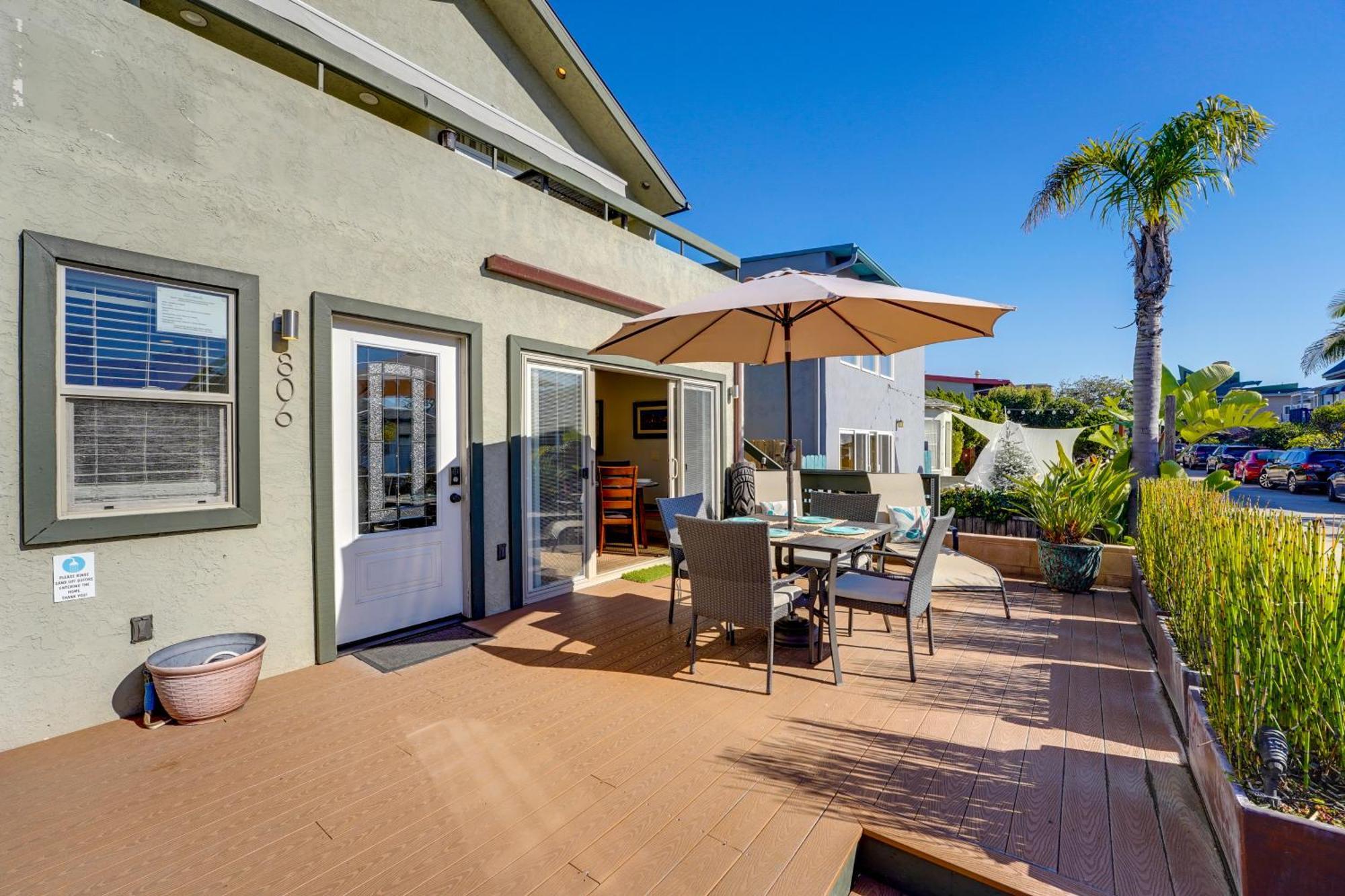 Stunning Beach Home - Large Patio, Parking, Ac & Dog Friendly! San Diego Esterno foto